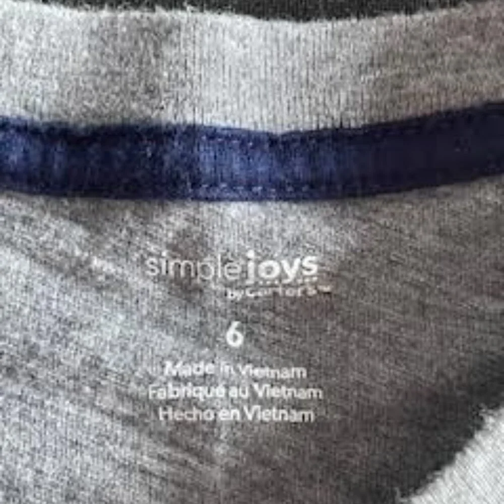 Simple Joys by Carter’s Baby Boys 3-Pack Short Sleeve T-Shirts Size 6